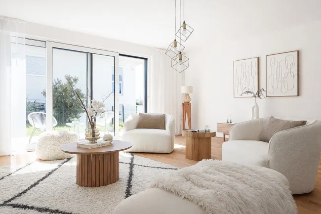 Wohnen in Mistelbach Doppelhaushälfte, 4 Zimmer, 148 m², 2 Stellplätze, Seezugang - Titelbild