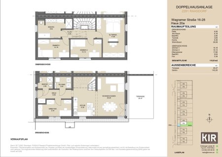 Wohnen in Raasdorf Doppelhaushälften mit Garten, 4,5 Zimmer, 110 m² – 2 Stellplätze