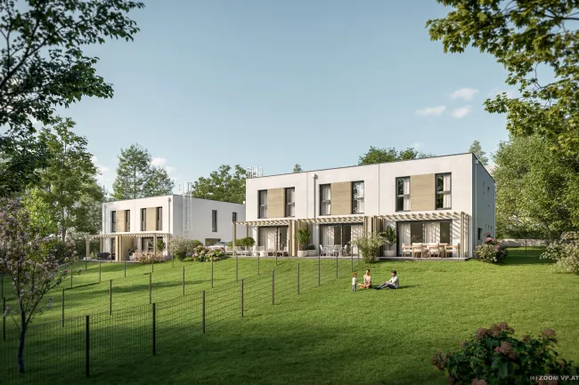 Wohnen in Brunn am Gebirge Exklusive Häuser mit PV+Speicher, Garten und 2 Stellplätzen - Titelbild
