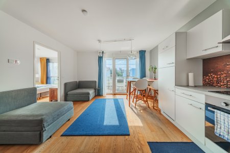 Wohnen mit Pool – 2-Zimmer-Apartment mit Balkon, 5 Minuten zur Alten Donau