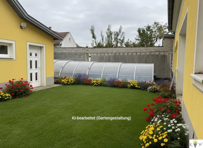 Sofortkauf oder Mietkauf möglich!!! Wohnhaus mit vielseitigem Wirtschaftsgebäude & Pool – Wohnen und Arbeiten unter einem Dach! - Bild