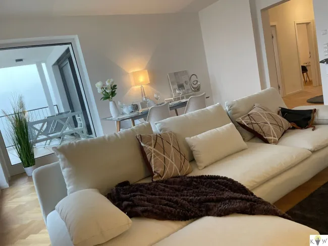 NEUER PREIS! Hochwertige Erstbezugswohnungen mit atemberaubender Terrasse und exklusivem Seeblick/Fernblick - Titelbild