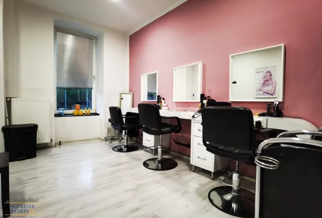 Attraktives Friseurgeschäft in zentraler Lage bei der Lugner City – ca. 131 m² - Titelbild