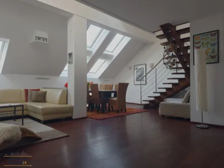Exklusive Dachgeschoss-Maisonette mit Terrasse in bester Lage des 3. Bezirks