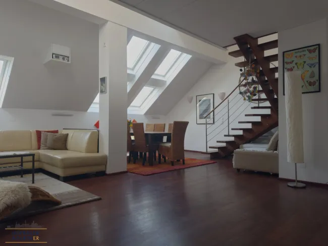 Exklusive Dachgeschoss-Maisonette mit Terrasse in bester Lage des 3. Bezirks - Titelbild