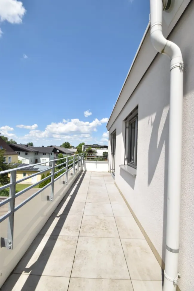 Terrasse - Modernes Appartement mit großer Terrasse Miete Grödig Salzburg