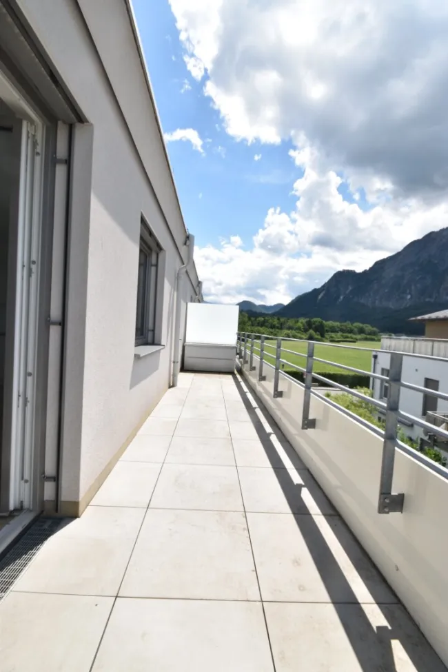 Terrasse - Modernes Appartement mit großer Terrasse Miete Grödig Salzburg