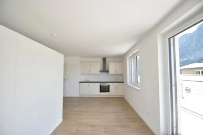 Wohn- Koch- Essbereich - Modernes Appartement mit großer Terrasse Miete Grödig Salzburg
