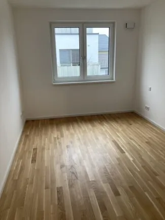 Schlafzimmer - Modernes 2 Zimmer Appartement mit großer Loggia und Bergblick Miete Grödig Salzburg