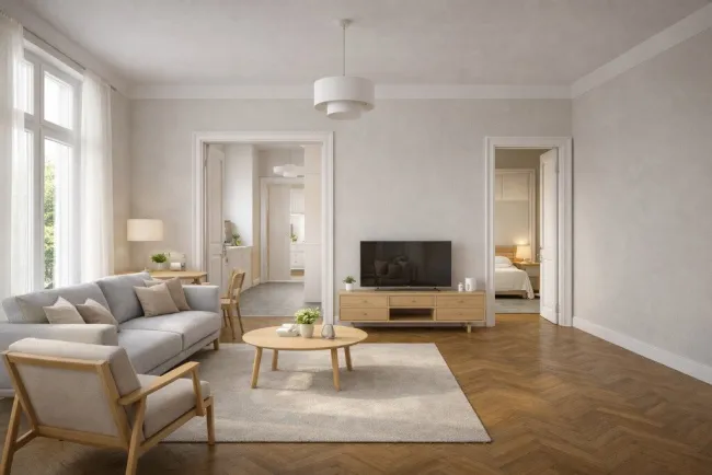 TOPLAGE/Erstbezug-Schöne 2 Zimmer Altbauwohnung (Top 4) - Titelbild