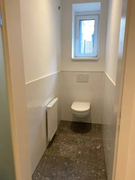 Toilette - Kleines neu renoviertes 2 Zimmer Wohnatelier/Loft Kauf 15. Bezirk Wien