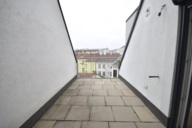 Ansicht - Traumhafte 3-Zimmer-Maisonette mit Dachterrasse Kauf 17. Bezirk Wien