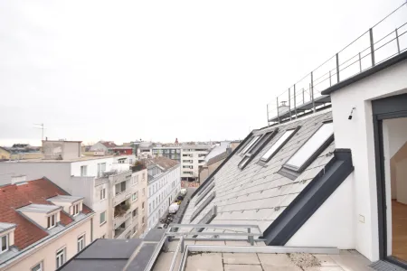 Ansicht - Wohnen über den Dächern von Wien – Helle Maisonette mit großer Dachterrasse Kauf 17. Bezirk Wien