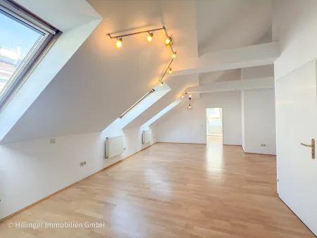Unter € 3.550/m² beim Bahnhof Floridsdorf | 72 m² DG-Wohnung, 2 Zimmer, sofort beziehbar