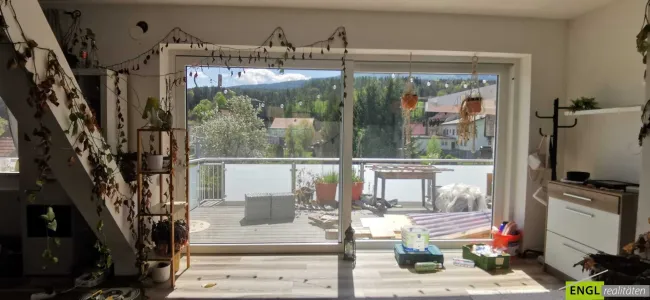 Terrassenausblick