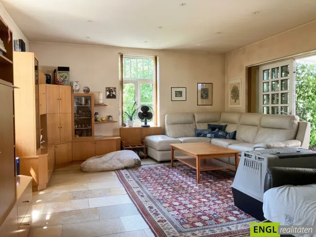 Wohnzimmer im Erdgeschoss