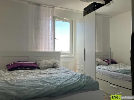 Schlafzimmer einer Wohnung
