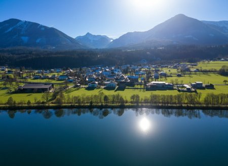 Luftbild Fernblick Süden