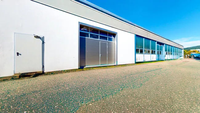 Luftbild Gewerbefläche