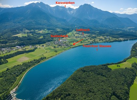 Luftbild Lage mit nach Süd/West