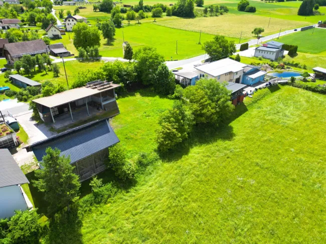 Luftbild Baugrundstück