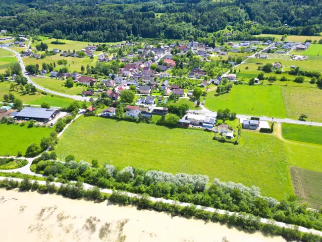 Luftbild Baugrundstück