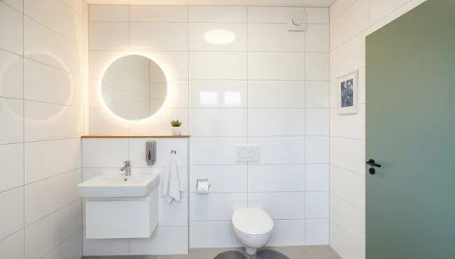 Ausstattungbeispiel WC Mitarbeiter