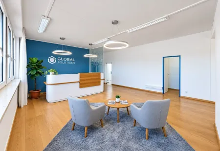 Ausstattungsbeispiel Büro 1/Empfang