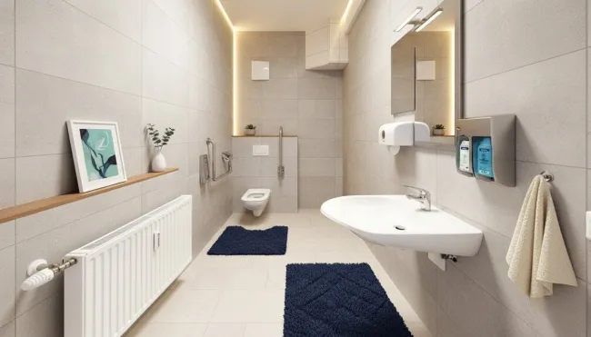 Ausstattungbeispiel WC Patienten