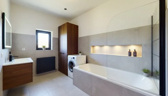 Ausstattungsbeispiel Badezimmer (OG)