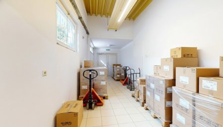 Ausstattungsbeispiel Warenanlieferung