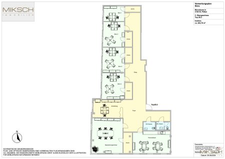 Moderne(s) Büro/Praxis | Innenstadtlage | Lift | 267m² | Tiefgarage