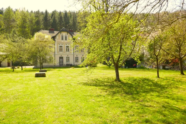 Wunderschönes Grundstück mit kleinem Zinshaus im Ortskern von Weissenbach an der Triesting! - Bild