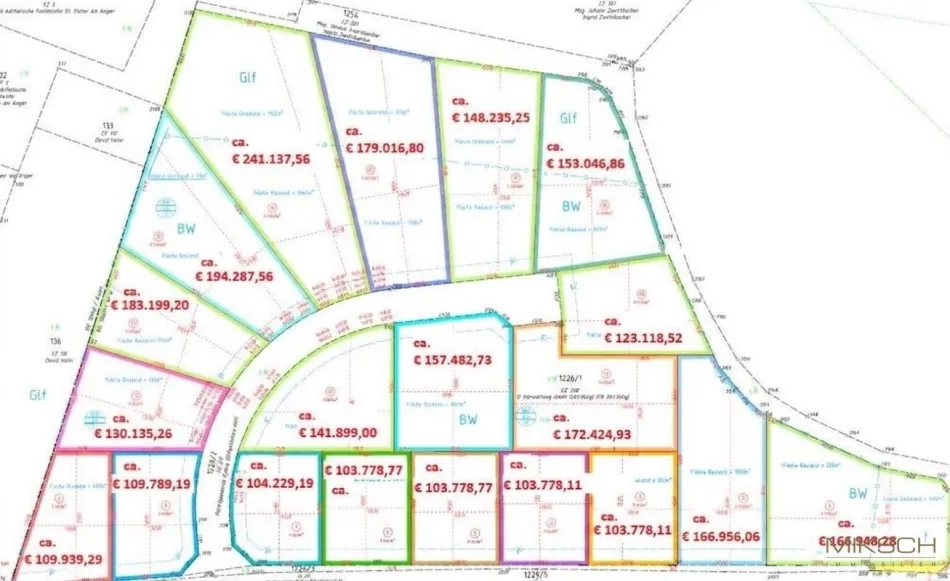 Baugrundstücke I 641m² bis 2.147m² I ohne Bauzwang I sofort verfügbar - Bild