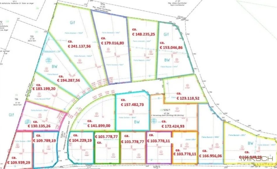 Baugrundstücke I 641m² bis 2.147m² I ohne Bauzwang I sofort verfügbar - Bild