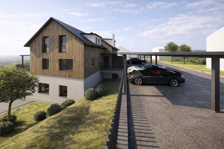 Genehmigtes Bauträgerprojekt – Exklusive Wohnanlage mit 6 Wohneinheiten in traumhafter Aussichtslage