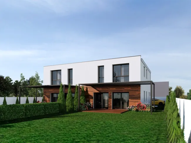Aufgepasst: Doppelhaushälfte mit großem Garten und guter Infrastruktur! - Bild