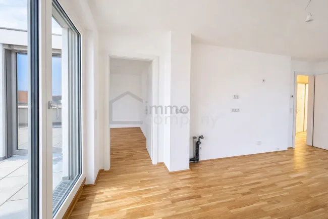 ERSTBEZUG AM MÜHLWASSER | DACHTERRASSE | 2 ZIMMER | GARAGE OPTIONAL - Bild