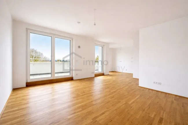 1220 WIEN: TERRASSENWOHNUNG 2 ZIMMER | RUHIG IM GRÜNEN | SCHNELLE U2-ANBINDUNG - Titelbild