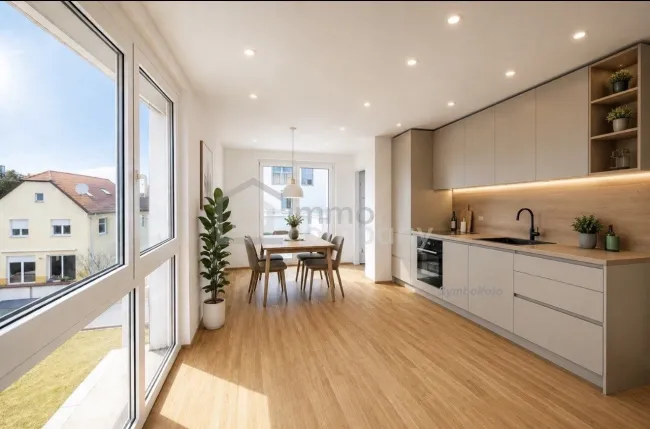1220 WIEN | MODERNE 2-ZIMMER-NEUBAUWOHNUNG MIT BALKON | RUHIGE LAGE NAHE LOBAU - Titelbild