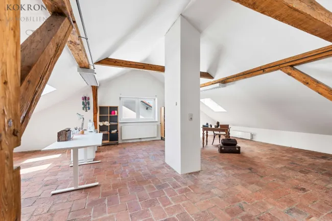 Atelier im Dachgeschoss