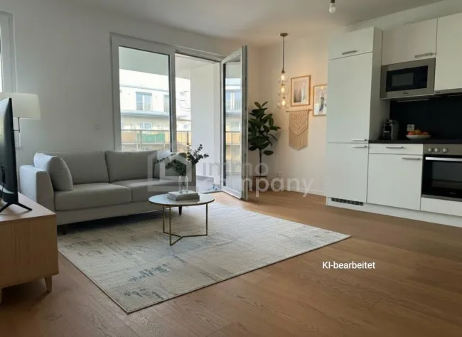 Moderne 2-Zi-Wohnung mit Balkon, Fußbodenheizung & Aufzug in 1220 Wien – neuwertig! Best Preis - Bild