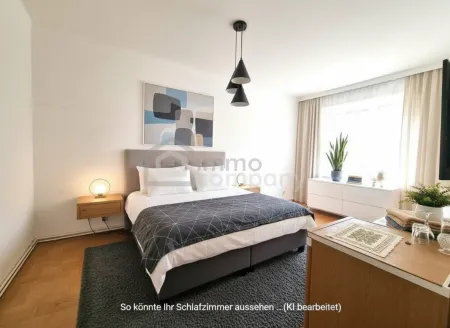 LICHTDURCHFLUTETE 3-4 Zimmerwohnung mit perfekter VERKEHRSANBINDUNG - WG-GEEIGNET