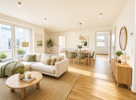 ERSTBEZUG | 3-ZIMMER-NEUBAUWOHNUNG | MÜHLWASSER | LOBAU | BALKON | GARAGE OPTIONAL