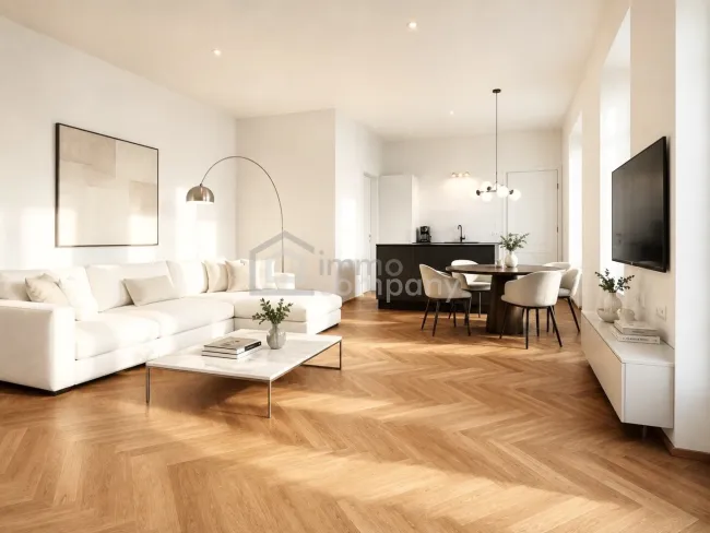 Luxuriöse und moderne Wohnung im Herzen Wiens! Absolute Ruhe! 2. Bezirk. U1 und U2 - Bild