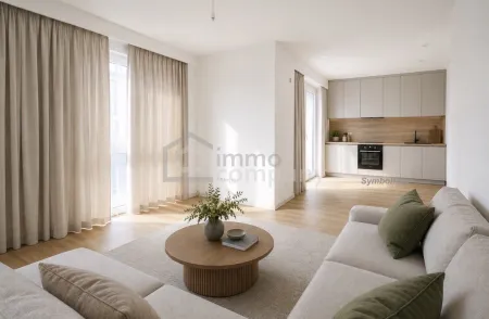 ERSTBEZUG AM MÜHLWASSER | 3 ZIMMER | BALKON | U2-NÄHE | GARAGE OPTIONAL
