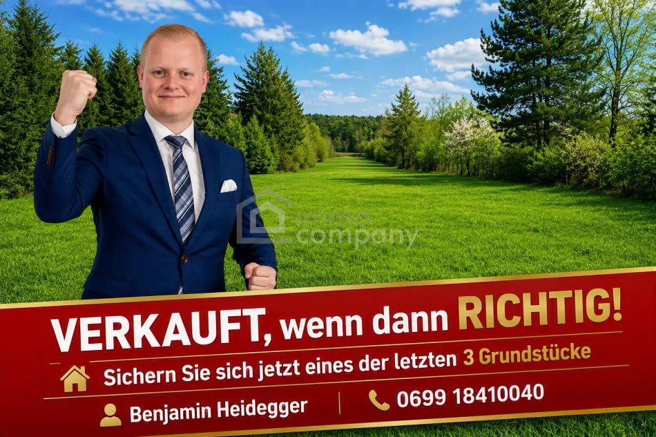 Sommeraktion! Grundstück Nr. 4 von 4 in Mannersdorf/Leithagebirge zu verkaufen - 636m² - Titelbild