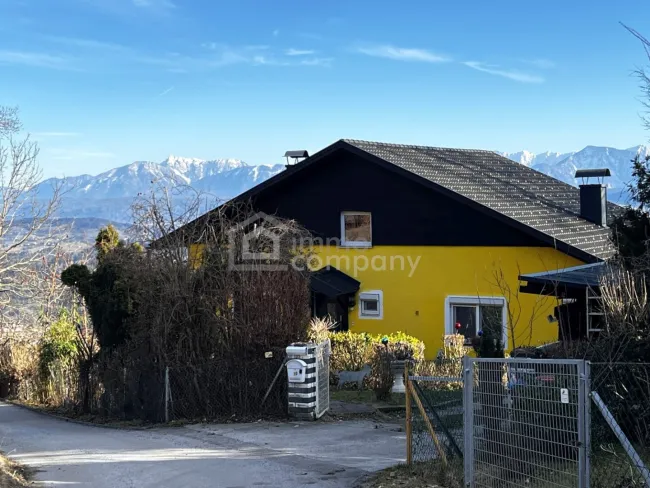 REFUGIUM mit Fernblick - Eigenheim mit großem Garten Nähe Pörtschach am Wörthersee - Titelbild