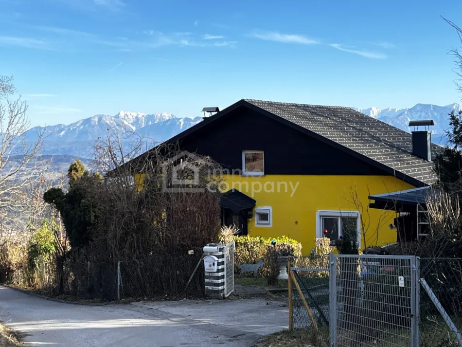 REFUGIUM mit Fernblick - Eigenheim mit großem Garten Nähe Pörtschach am Wörthersee - Titelbild