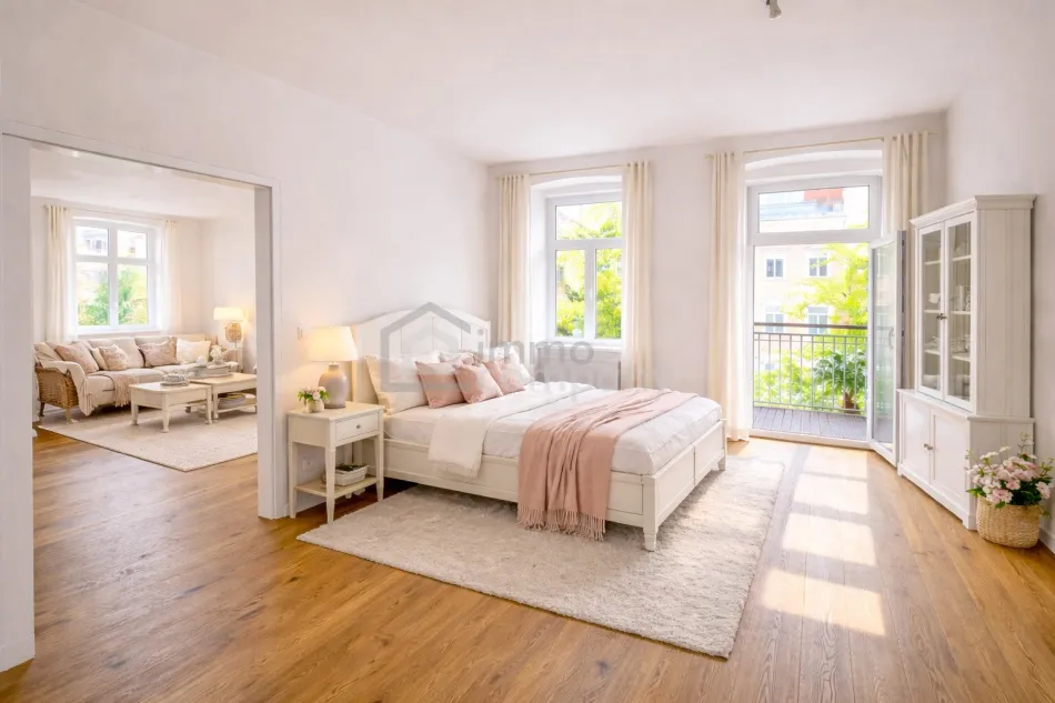 Einzigartige 3-Zimmer-Wohnung mit traumhafter Aussicht und Terrasse! U4, U6 und Schnellbahn - Titelbild